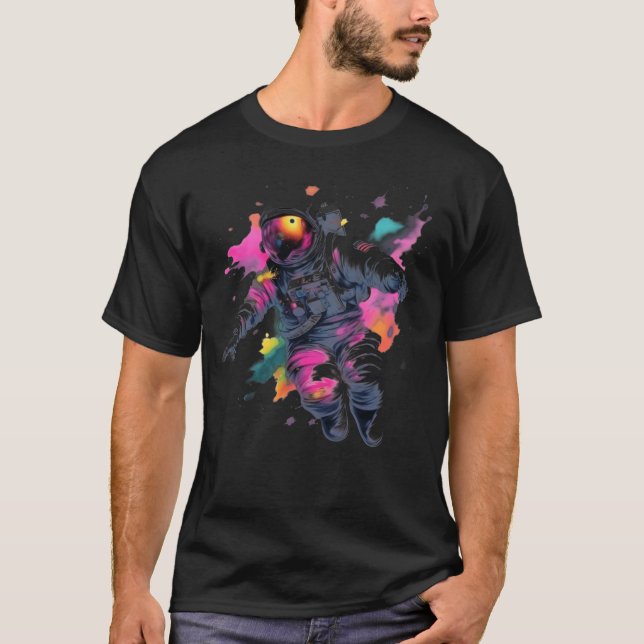 Camiseta Grafite de Estilo Fora deste Mundo (Frente)