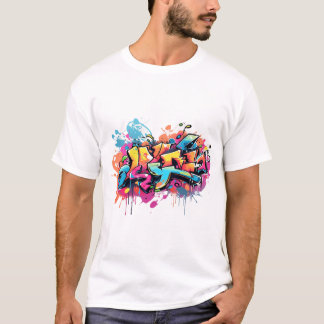 Camiseta Grafite de rua Men Tshirt