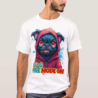 Camiseta Grafite Engraçado Vampiro