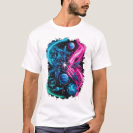 Camiseta Grafite galático - Arte de rua
