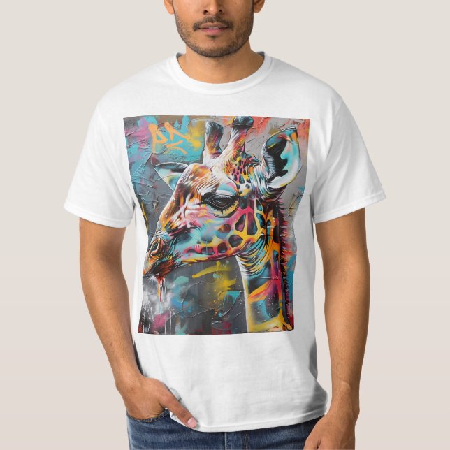 Camiseta Grafite Giraffe (Frente)