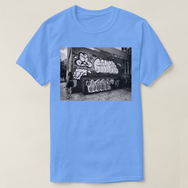 Camiseta Grafite Greenpoint Brooklyn NYC (Frente do Design)