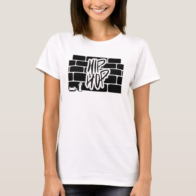 Camiseta Grafite Hip Hop (Frente)