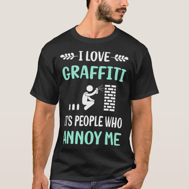 Camiseta Grafite incômodo (Frente)