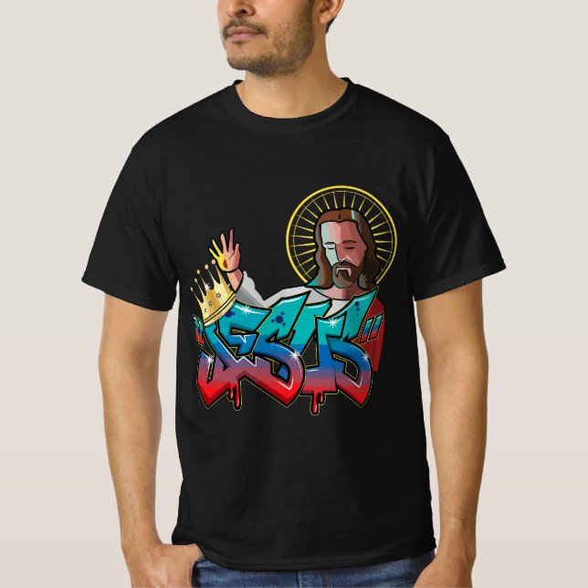 Camiseta Grafite Jesus (Frente)
