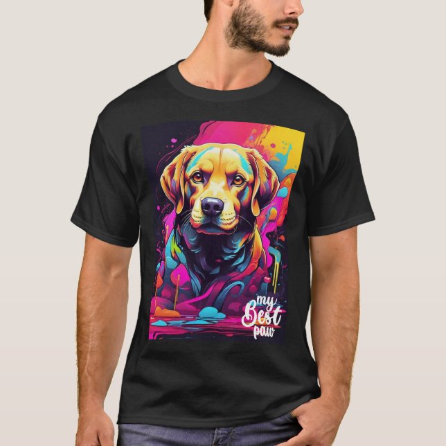 Camiseta Grafite Labrador Retrievers (Frente)