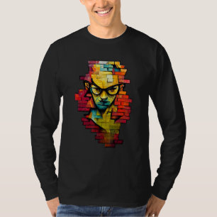 Camiseta Grafite Nerdcore Geeksta Rap Nerd Pintado Na