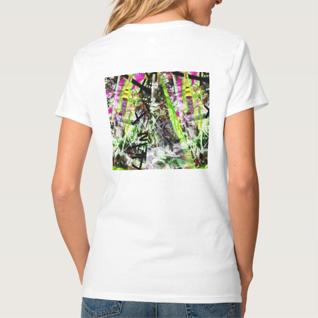 Camiseta Grafite NYC foto de Nova York (Verso)