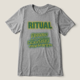 Camiseta Grafite ritual brilha