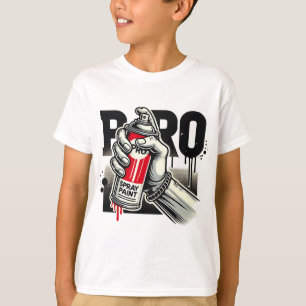 Camiseta Grafite Spray Paint Street Art Design