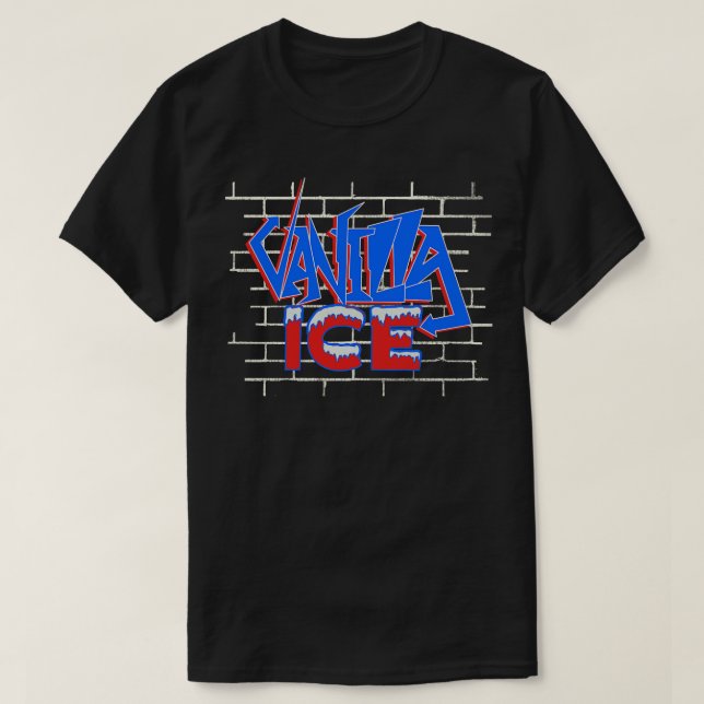 Camiseta Grafite Vanilla Ice Brick (Frente do Design)