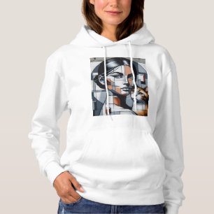 Camiseta Grafitti Cat Lady Hoodie