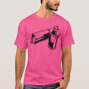 Camiseta Grafitti Spraycan Hiphop Artists