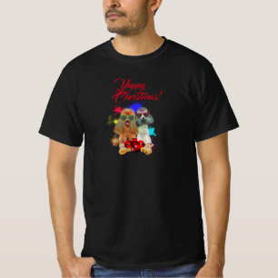 Camiseta Grafo de Poodle Personalizável - Natal Iapo