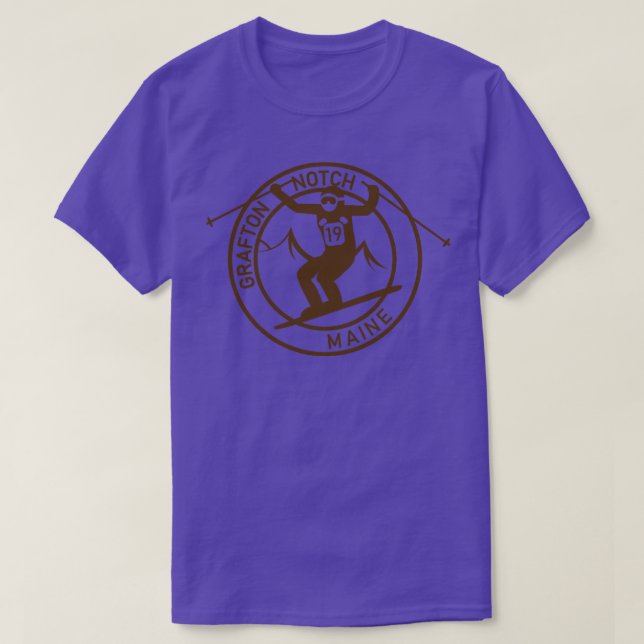Camiseta Grafton Notch Maine (Frente do Design)