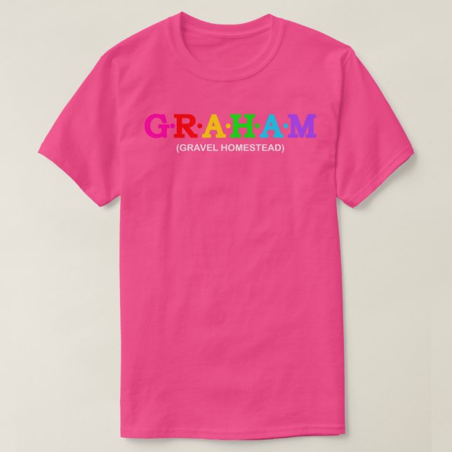 Camiseta Graham Gravel homestead (Frente do Design)