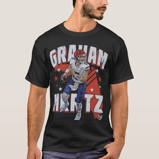 Camiseta Graham Mertz College State (Frente)