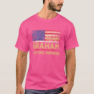 Camiseta Graham Sobrenome Shirt Team Graham Lifetime Membro