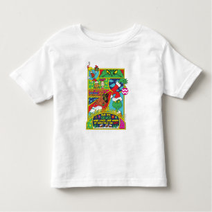 Camiseta Gralha   Gráfico de banda desenhada