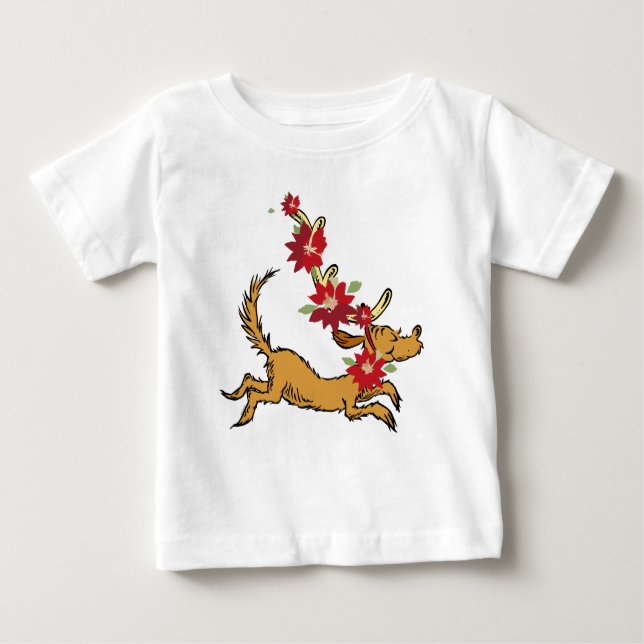 Camiseta Gralha | Max Christmas Pointsettia (Frente)