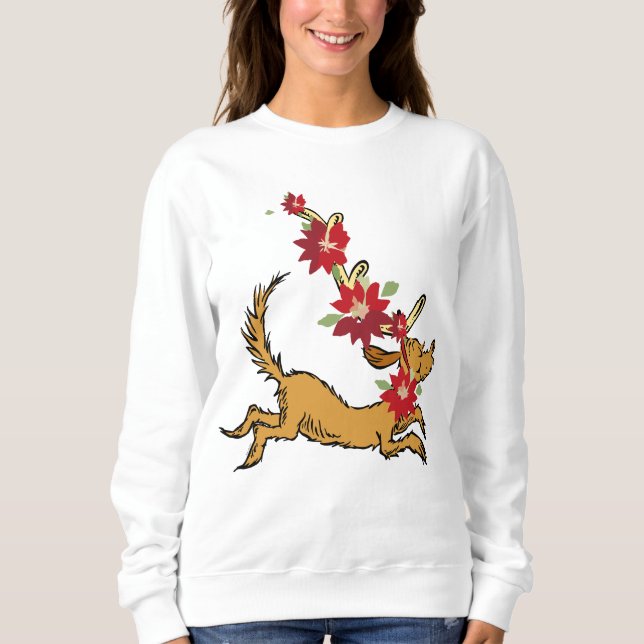 Camiseta Gralha | Max Christmas Pointsettia (Frente)