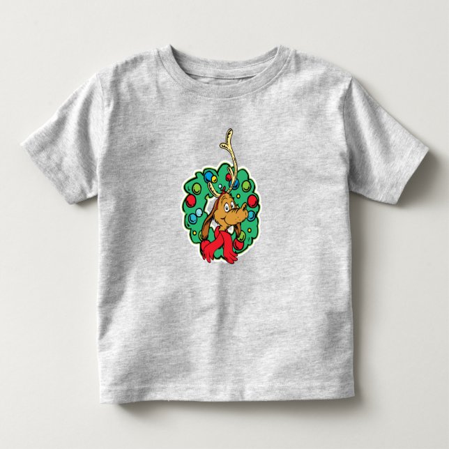 Camiseta Gralha | Max Christmas Wreath (Frente)