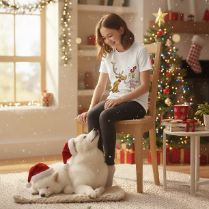 Camiseta Gralha   Max & Cindy Lou Quem