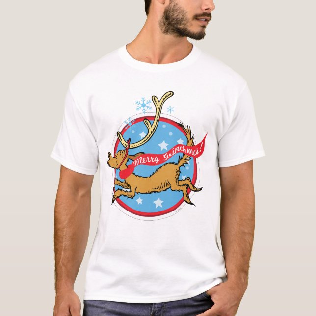 Camiseta Gralha | Max Feliz Grinchmas! (Frente)
