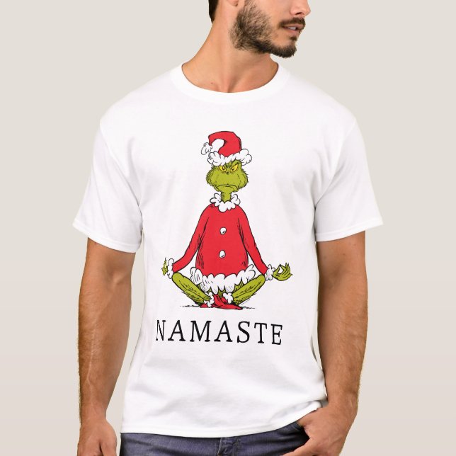 Camiseta Gralha | Namaste Santa Claus (Frente)