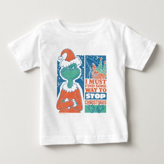 Camiseta Gralha | Parar Gráfico da Vintagem de Natal (Frente)