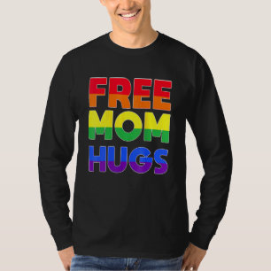 Camiseta Grama de Lgbt Hugs da Mãe Livre
