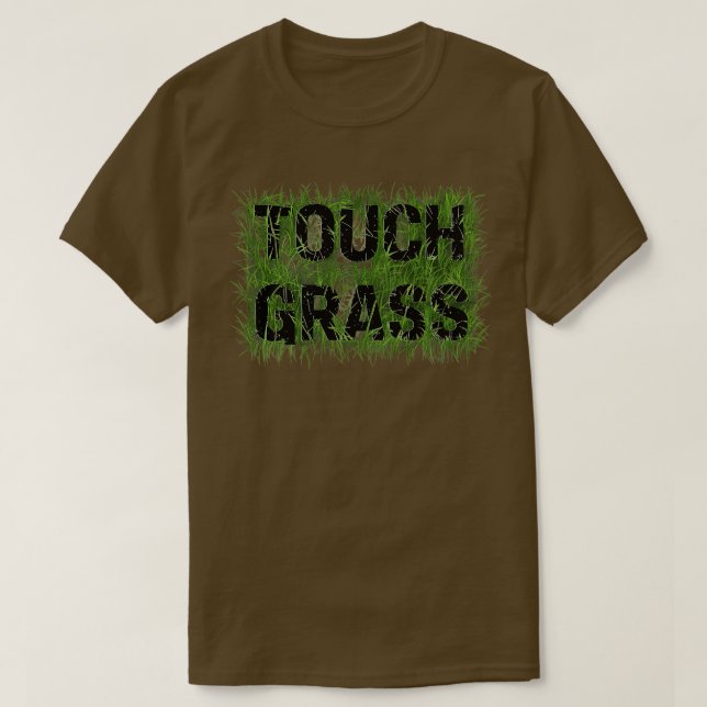 Camiseta grama sensível (Frente do Design)