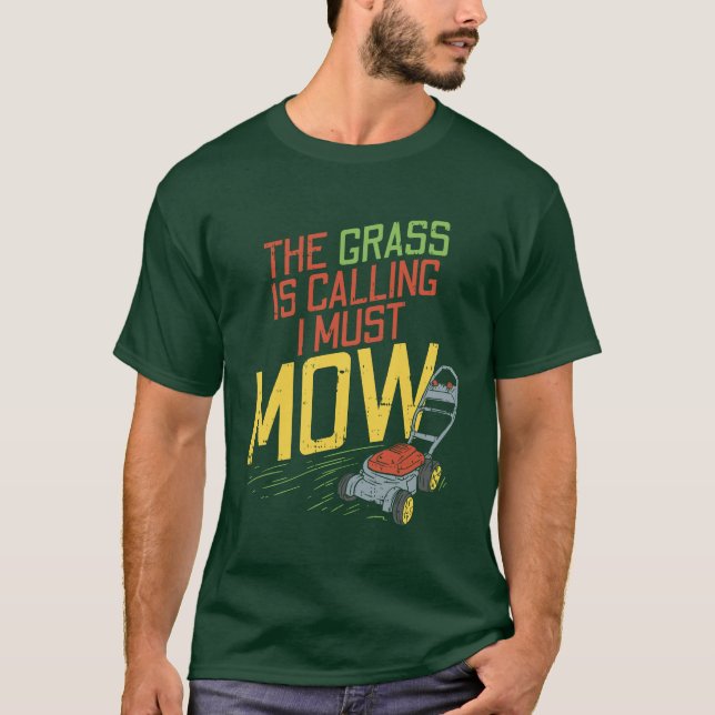 Camiseta Gramado - A grama está chamando (Frente)