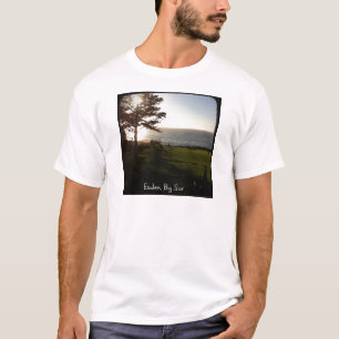 Camiseta Gramado dianteiro em Esalen, Sur grande