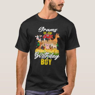 Camiseta Gramas De Barnyard Da Fazenda Da Família Birthday