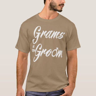 Camiseta Gramas De Festa de casamento Engraçada De Brida