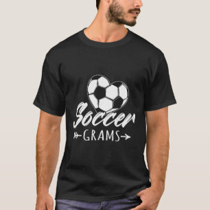 Camiseta Gramas de Futebol Correspondente Família Amante de