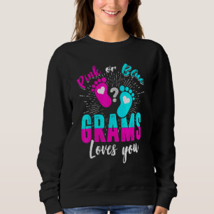Camiseta Gramas Rosa Ou Azuis Te Ama Sexo Reveal Baby Pa