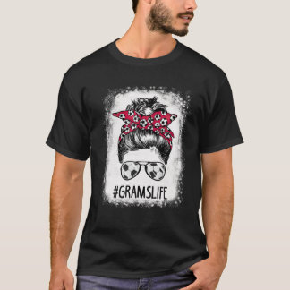 Camiseta Gramas Sangrados Tia Soccer da Vida Messy Bun Hair