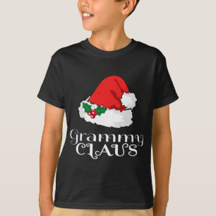 Camiseta Gramática de Natal Correspondente a Pajama Santa H