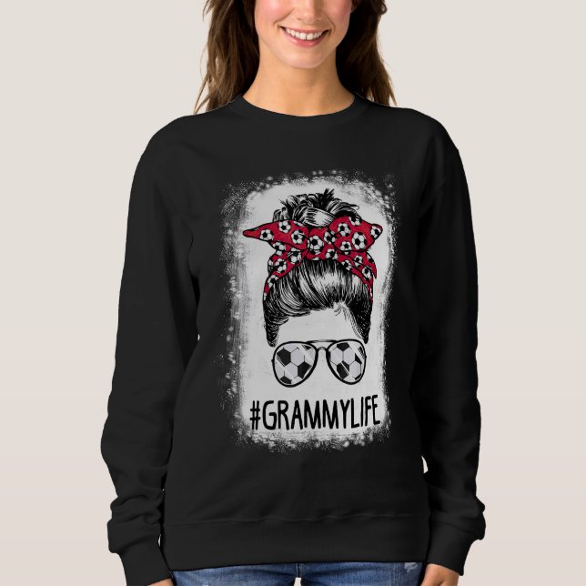 Camiseta Gramática Desconhecida Tia de Futebol da Vida Mess (Frente)