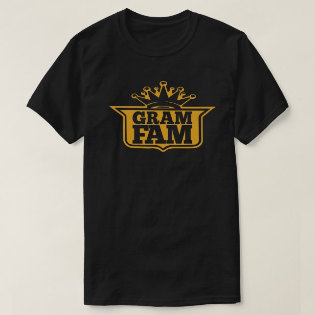 Camiseta GramFam Tee (Frente do Design)