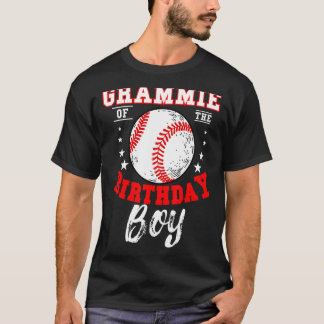 Camiseta Gramímio Do Baile De Beisebol Do Aniversário