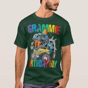 Camiseta Gramímio Do Dinossauro Do Monstro Do Aniversário
