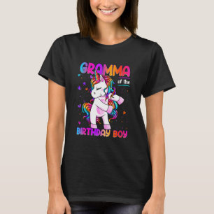 Camiseta Gramma da Festa de aniversário Boy Matching Family