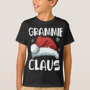 Camiseta Grammie Claus Natal Família Pajama Correspondendo