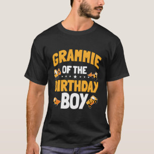 Camiseta Grammie Do Trabalhador De Construção De Meninos De