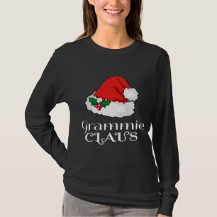 Camiseta Grammie Natal Claus Correspondendo Pajama Santa Ha
