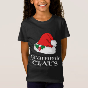 Camiseta Grammie Natal Claus Correspondendo Pajama Santa Ha