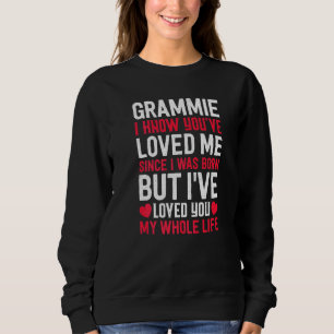 Camiseta Grammie, Você Me Ama Desde Que Eu Era Nascer Vovó